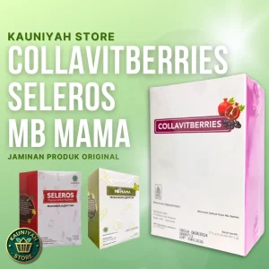 CollavitBerries, minuman kolagen halal dengan L-Glutathione, vitamin C, dan antioksidan dari buah beri. Bantu kulit sehat, sendi kuat, sendi terjaga.