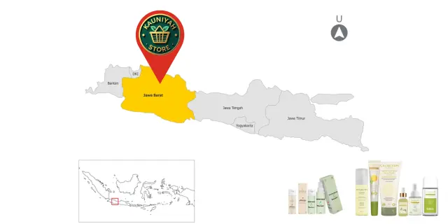 Jaringan reseller resmi Kauniyah Oil Jawa Barat yang menyediakan produk Kauniyah Oil, Skincare, Ummibeb, Misala, dan BF Naturobee.