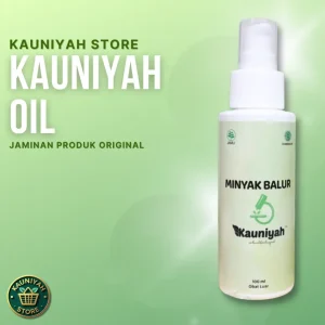 Kauniyah Oil adalah minyak balur keluarga berbahan alami yang diformulasikan dari 13 essential oil premium therapeutic grade. Dikombinasikan dengan carrier oil berkualitas, minyak ini menjadi solusi alami untuk kesehatan sehari-hari.